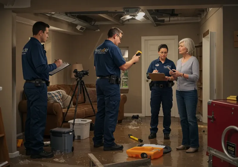 Water Damage Assessment and Insurance Documentation process in Mount Pleasant, TX