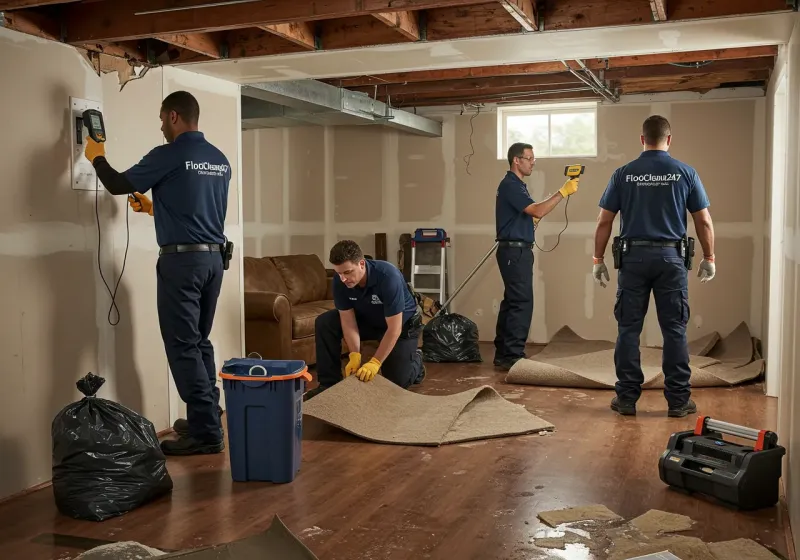 Flood DamageMaterial Assessment and Debris Removal process in Mount Pleasant, TX
